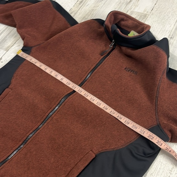Koppen Fleece Zip Up Jacket Size Large - Picture 7 of 8